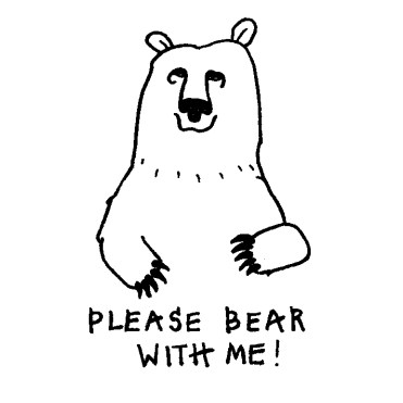 20160325 Bear with me BW_square